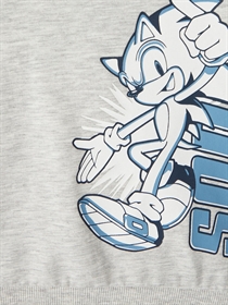 NAME IT Sonic Sweatshirt Johnny Light Grey Melange